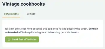 Send an elf into the new audience